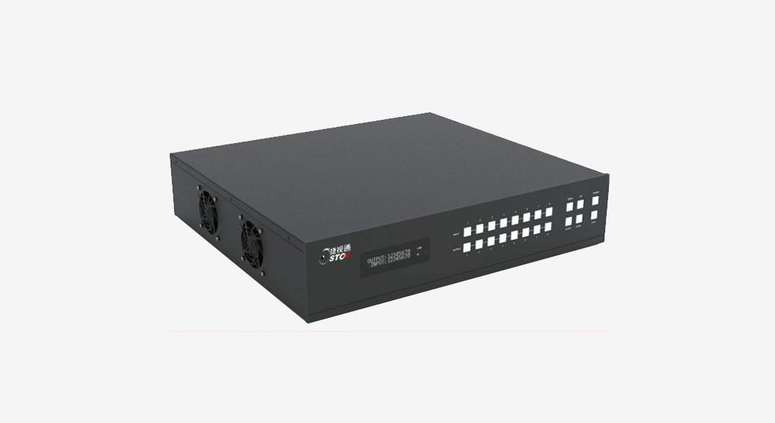 8路HDMI矩阵 4K带100米延长