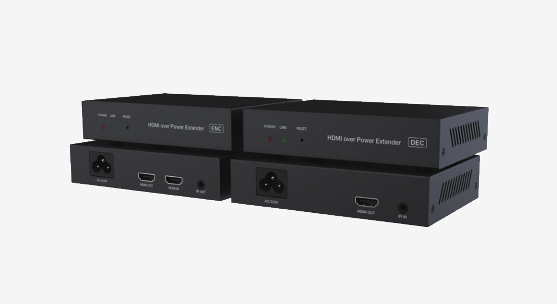 HDMI 1080P 电力线延长器