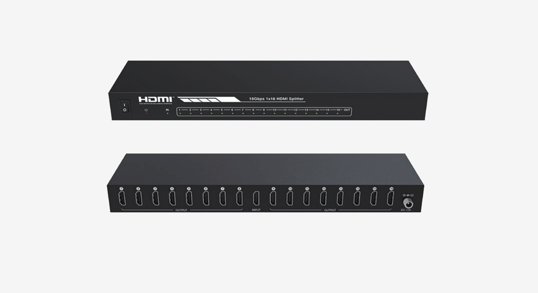 HDMI 4K60 1分16分配器